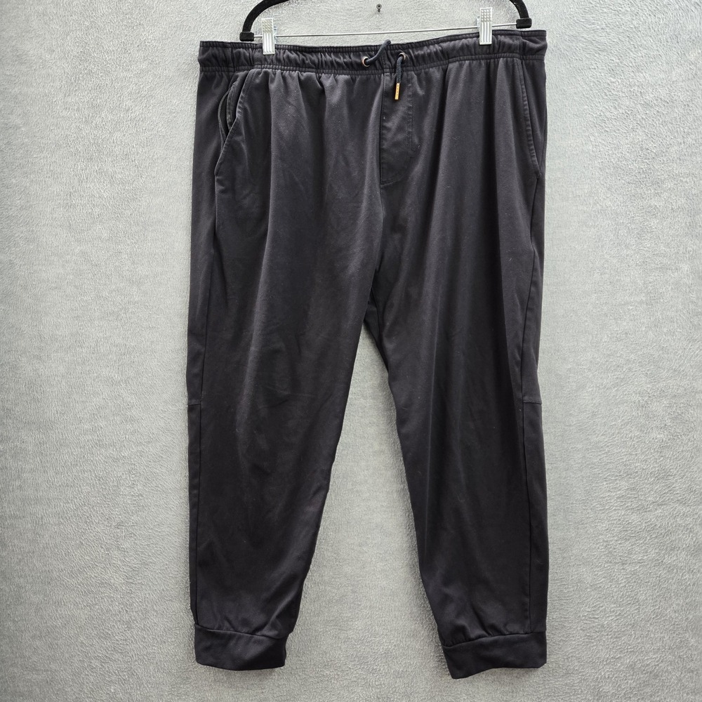01.ALGO Men Activewear Pants XL Black Jogger U1 PERFORMANCE Athletic READD